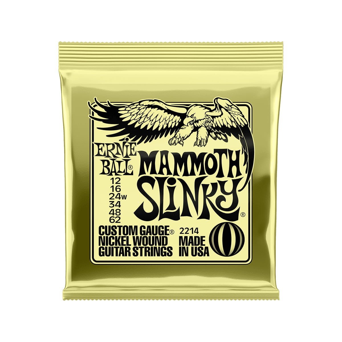 Ernie Ball Mammoth slinky 12-62 image 0