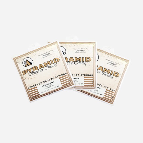 Pyramid Phosphor Bronze Semi-Light 11-50 Pack x3 image 0