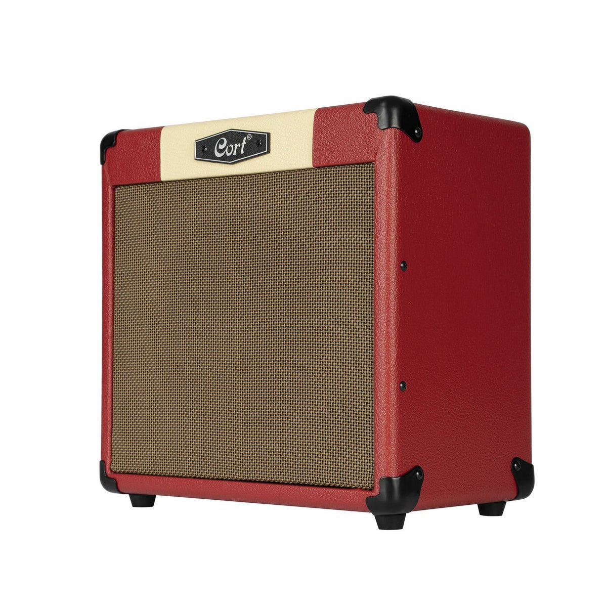 Ampli Cort 15w Reverb Rouge