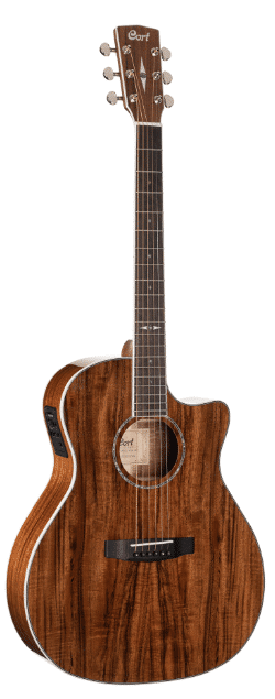 Cort Ga5f Koa Naturel Brillant
