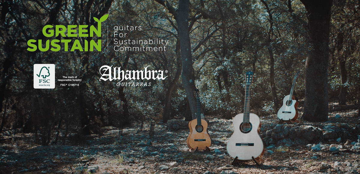 Alhambra Green Sustain Flamenco 7