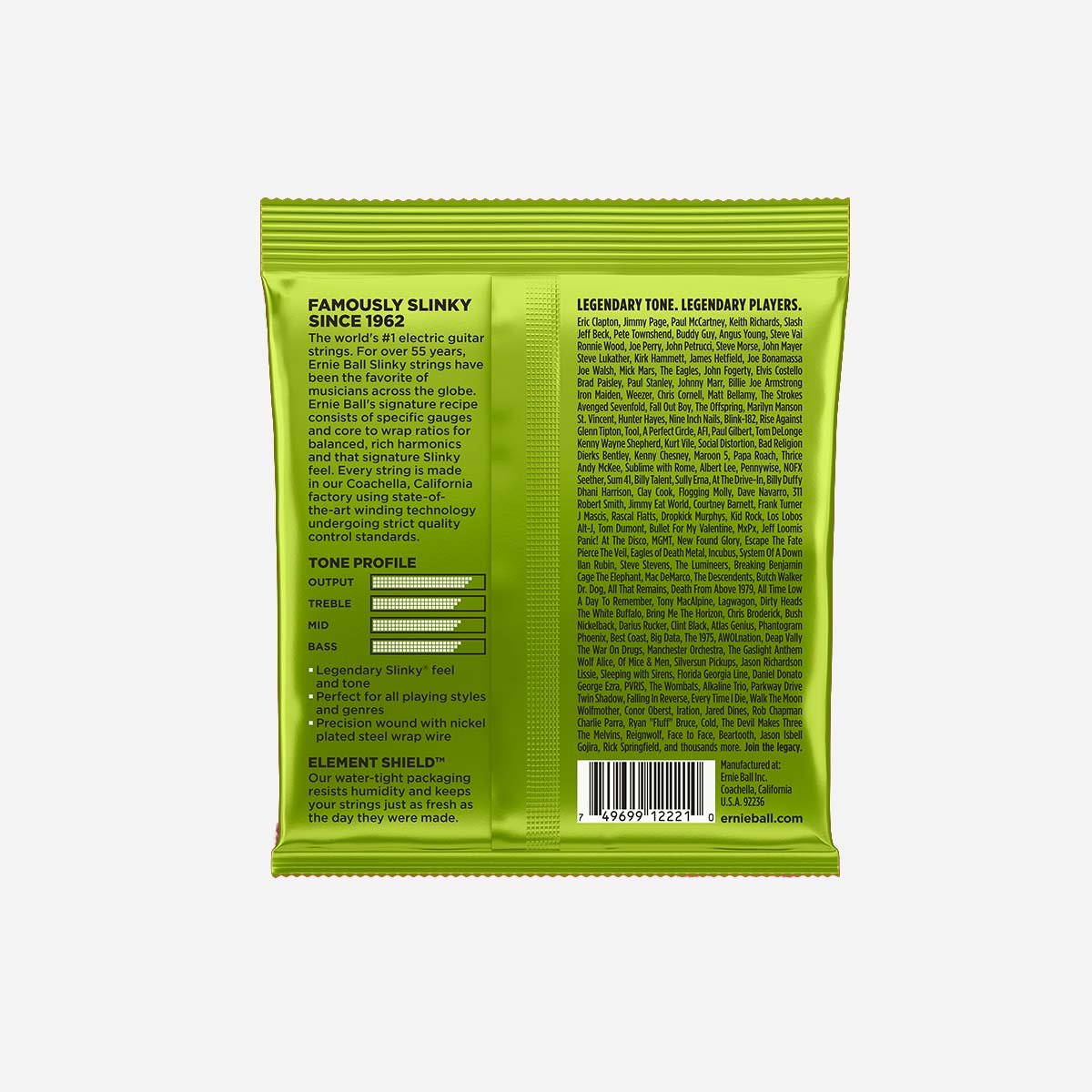 Ernie Ball Regular Slinky Pack x3 10-46 image 1