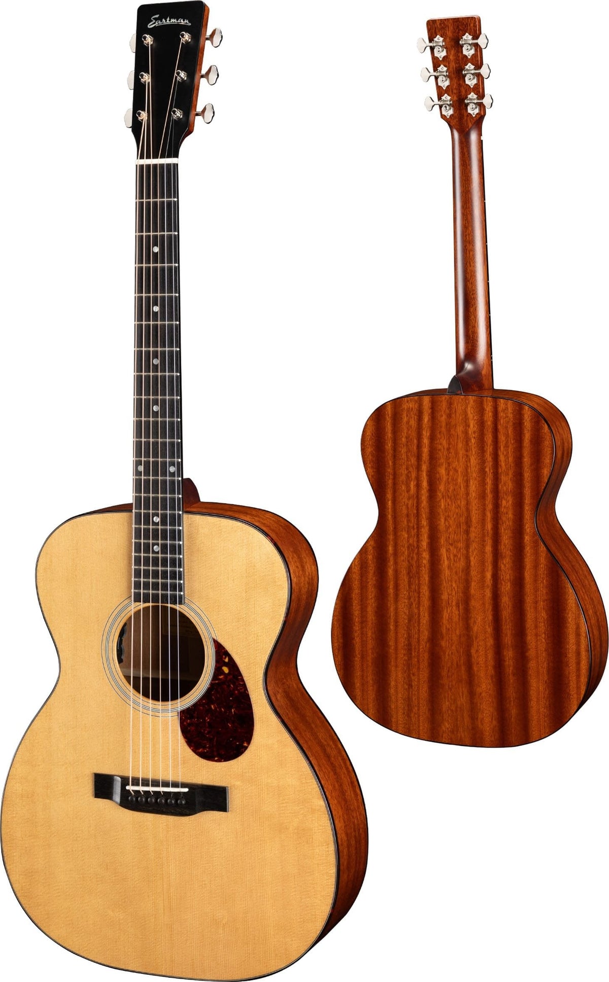 Eastman Guitars E1om-Dlx Natural image 0