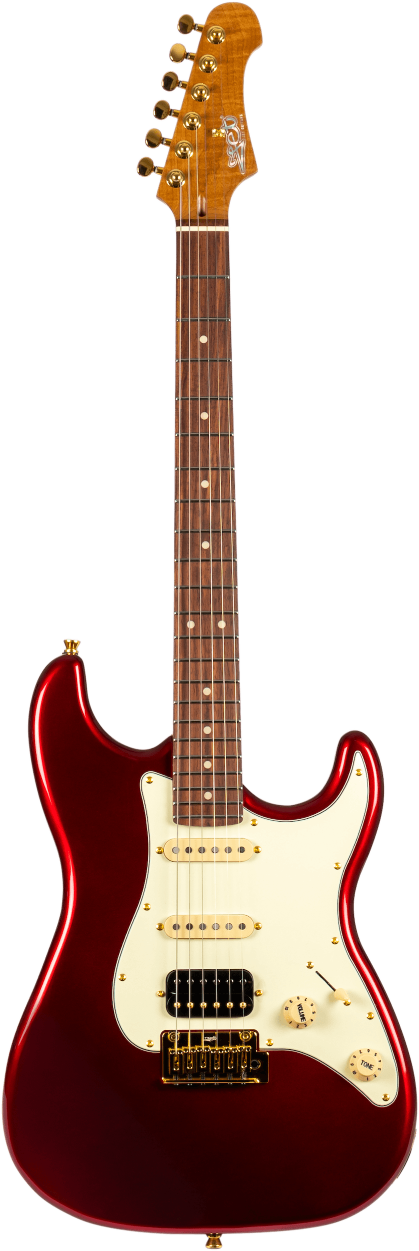 Jet Guitars Js 480 Wine Red Gold image 0