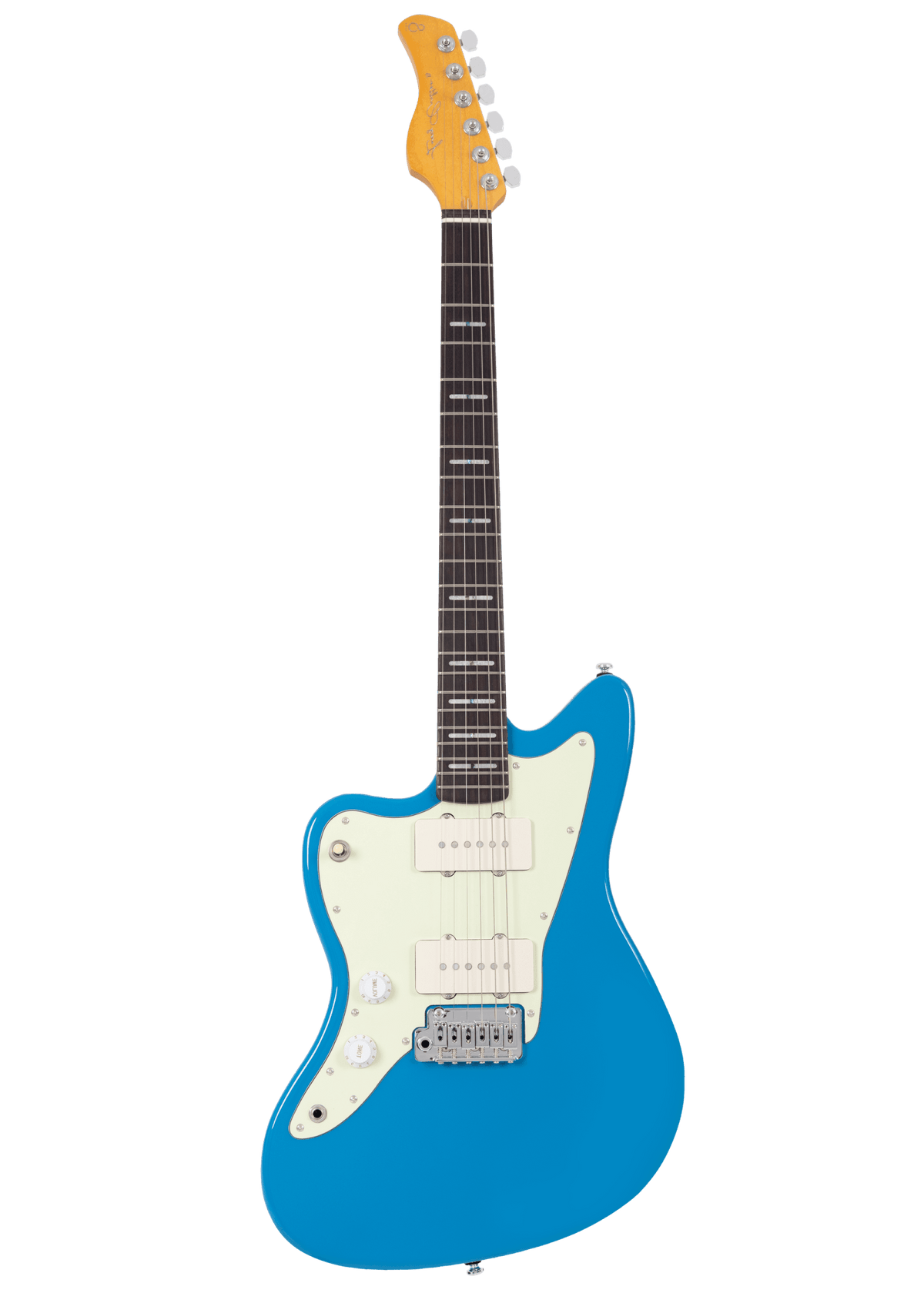 Larry Carlton J3 Lh Blue Rn image 0