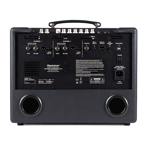Blackstar Sonnet 120 Black 2