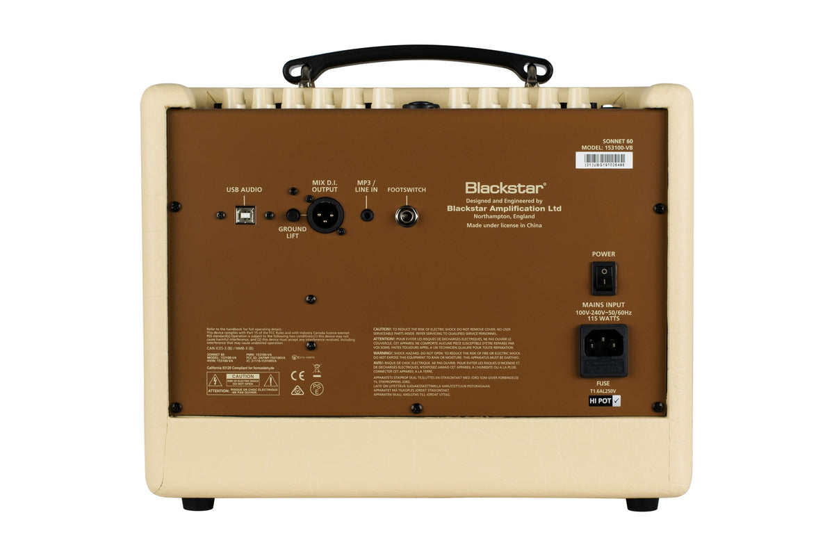 Blackstar Sonnet 60 Blonde 4