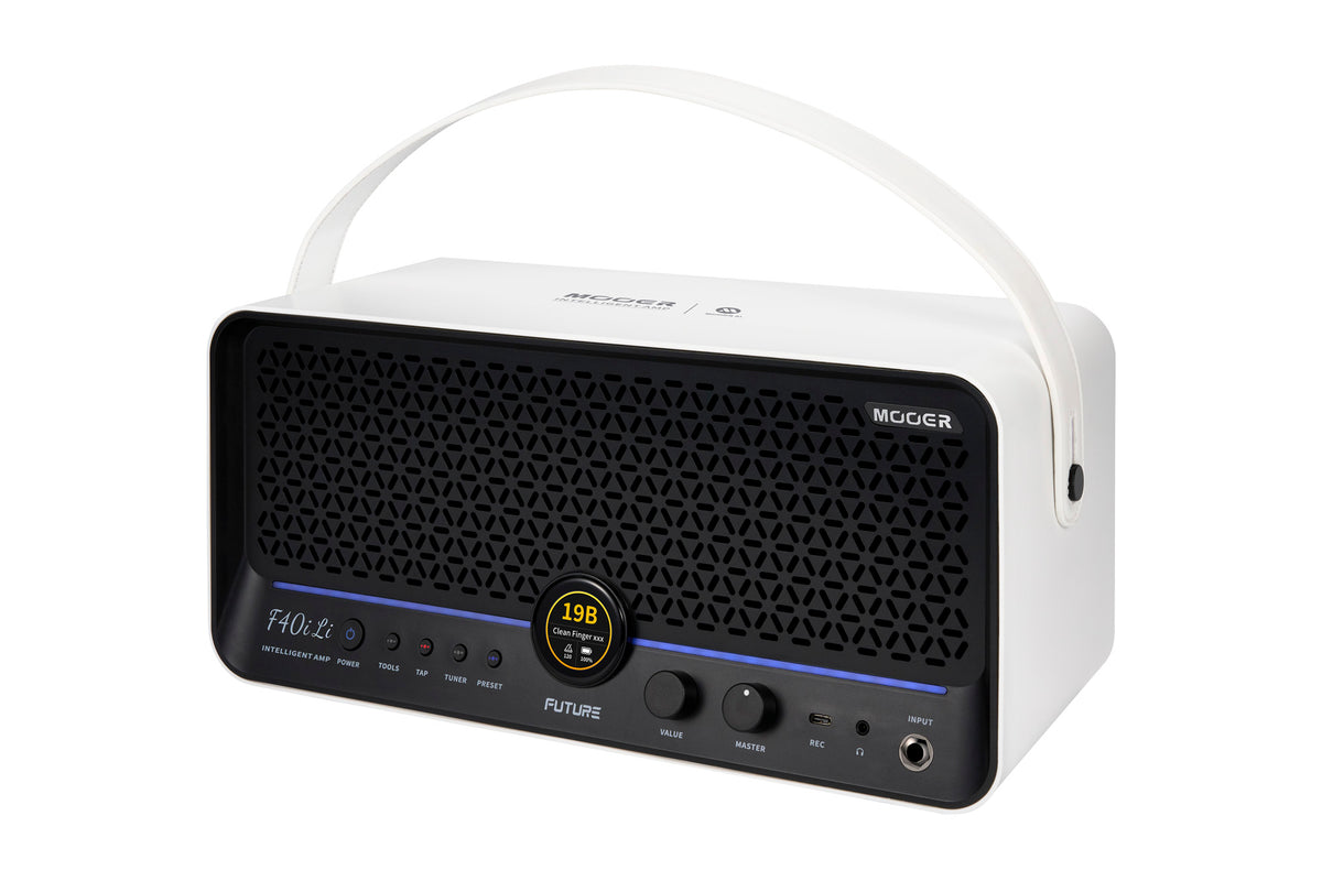 Mooer F40I Li 40W Snowfall White 7