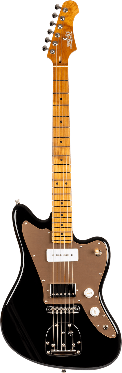 Jet Guitars Jj350 Black Hp90 image 0