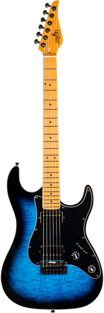 Jet Guitars Js 450 Blue Burst image 0