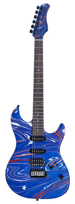 LARRY CARLTON S7 SW Blue Swirl 1