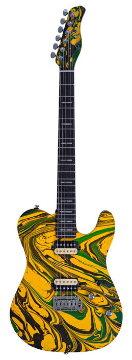 LARRY CARLTON T7 SW Yellow Swirl 1