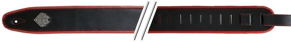 Sangle Guitare F&s Comfort Noir/rouge