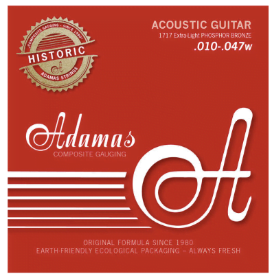 Adamas Corde Guitare Acoustique Phosphor Bronze 10-47