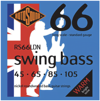 Rotosound 45-105 Cordes Basse Électrique Swing Basse 66