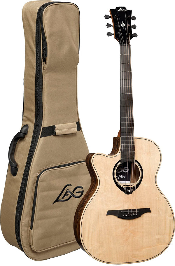Lâg Hyvibe 30 Auditorium Cutaway Electro Lefty