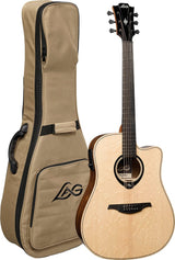 Lâg Hyvibe 30 Dreadnought Cutaway Electro