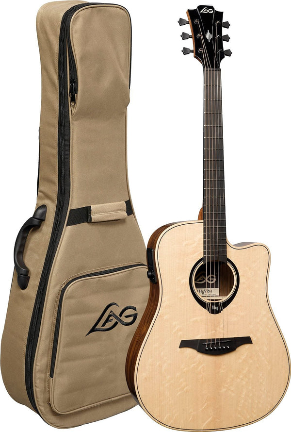 Lâg Hyvibe 30 Dreadnought Cutaway Electro