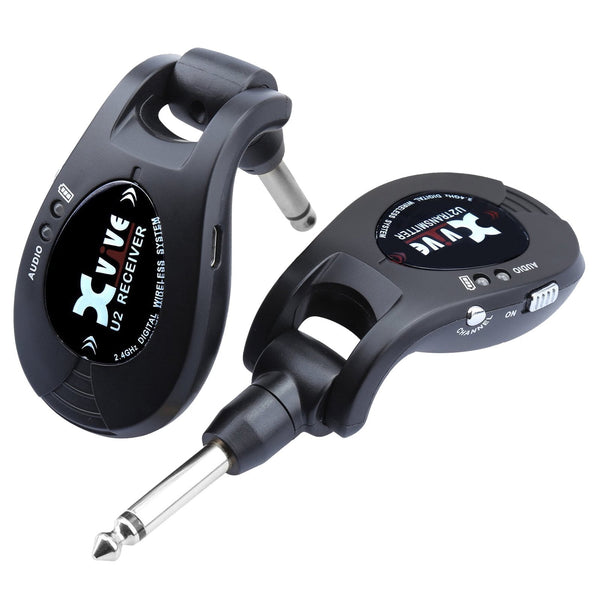 Xvive Wireless System U2 Black, Connexion Sans Fil Guitare/ampli