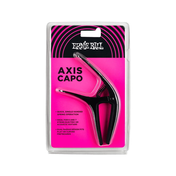Capodastre Ernie Ball Axis Noir