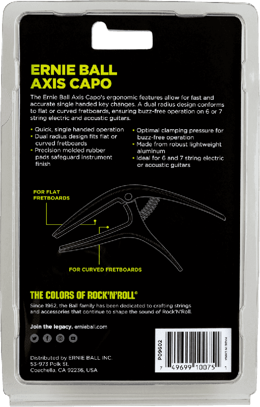 Ernie Ball Capodastre Axis Bronze image 2