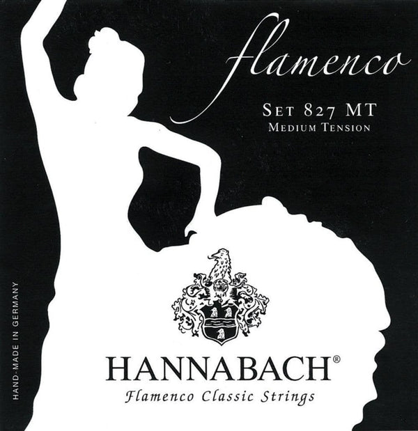 Hannabach Cordes Guitare Classique Serie 827 Medium Tension Flamenco 4250442809501CO