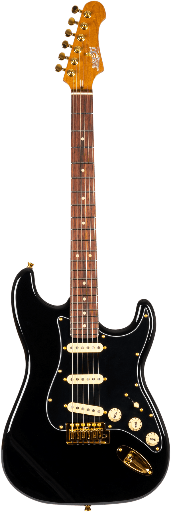 Jet Guitars Js 380 Black Gold