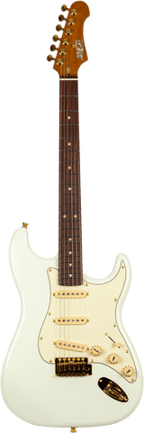 Jet Guitars Js 380 Olympic White Gold