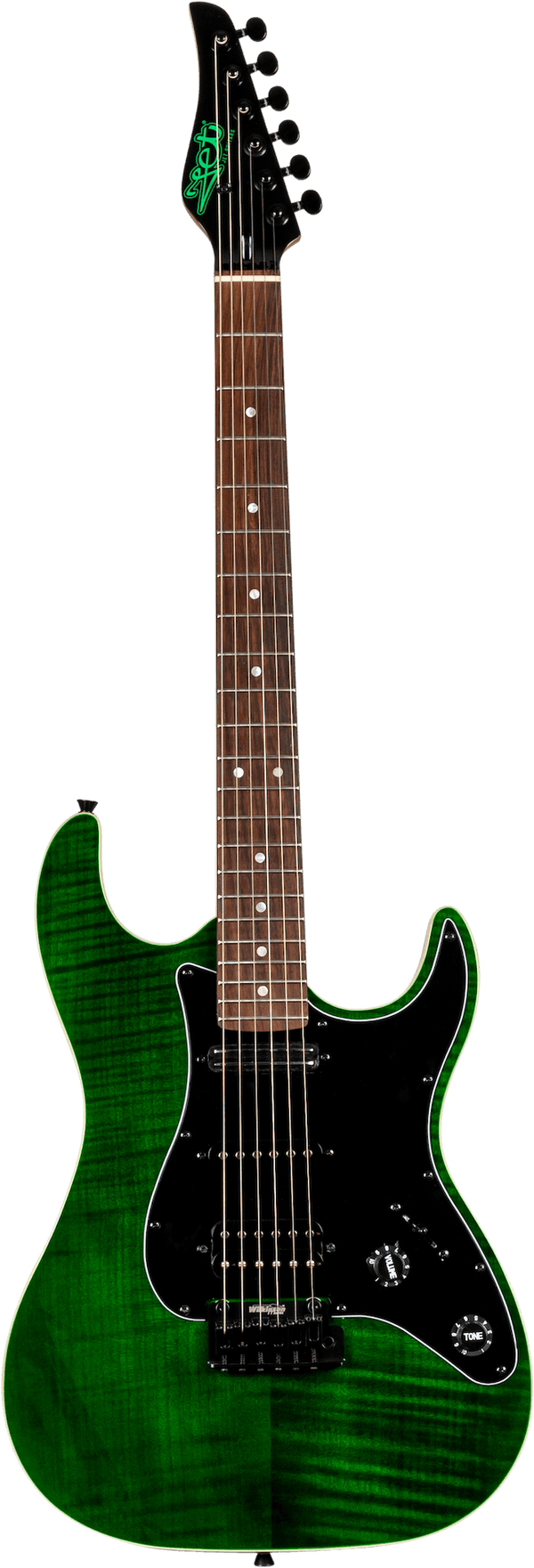Jet Guitars Js 450 Transparent Green
