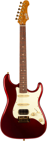 Jet Guitars Js 480 Wine Red Gold