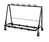 Rack Hercules 5 Guitares Avec Roulettes 1