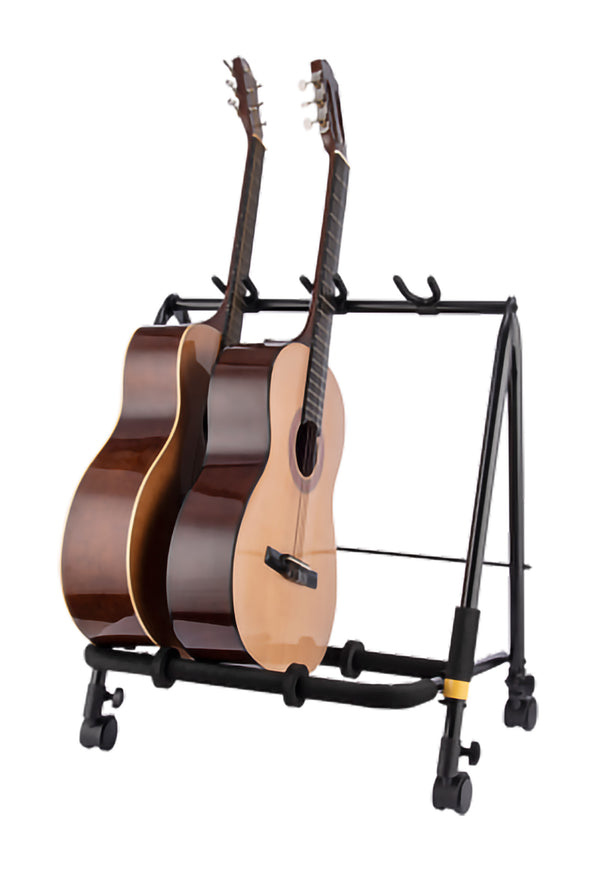 Rack Hercules 3 Guitares Avec Roulettes