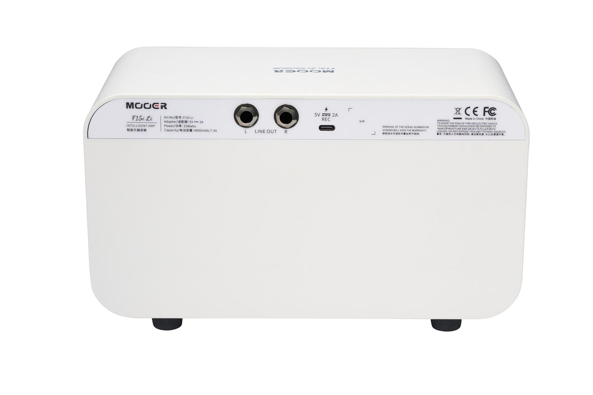Mooer F15I Li 15W Blanc 10