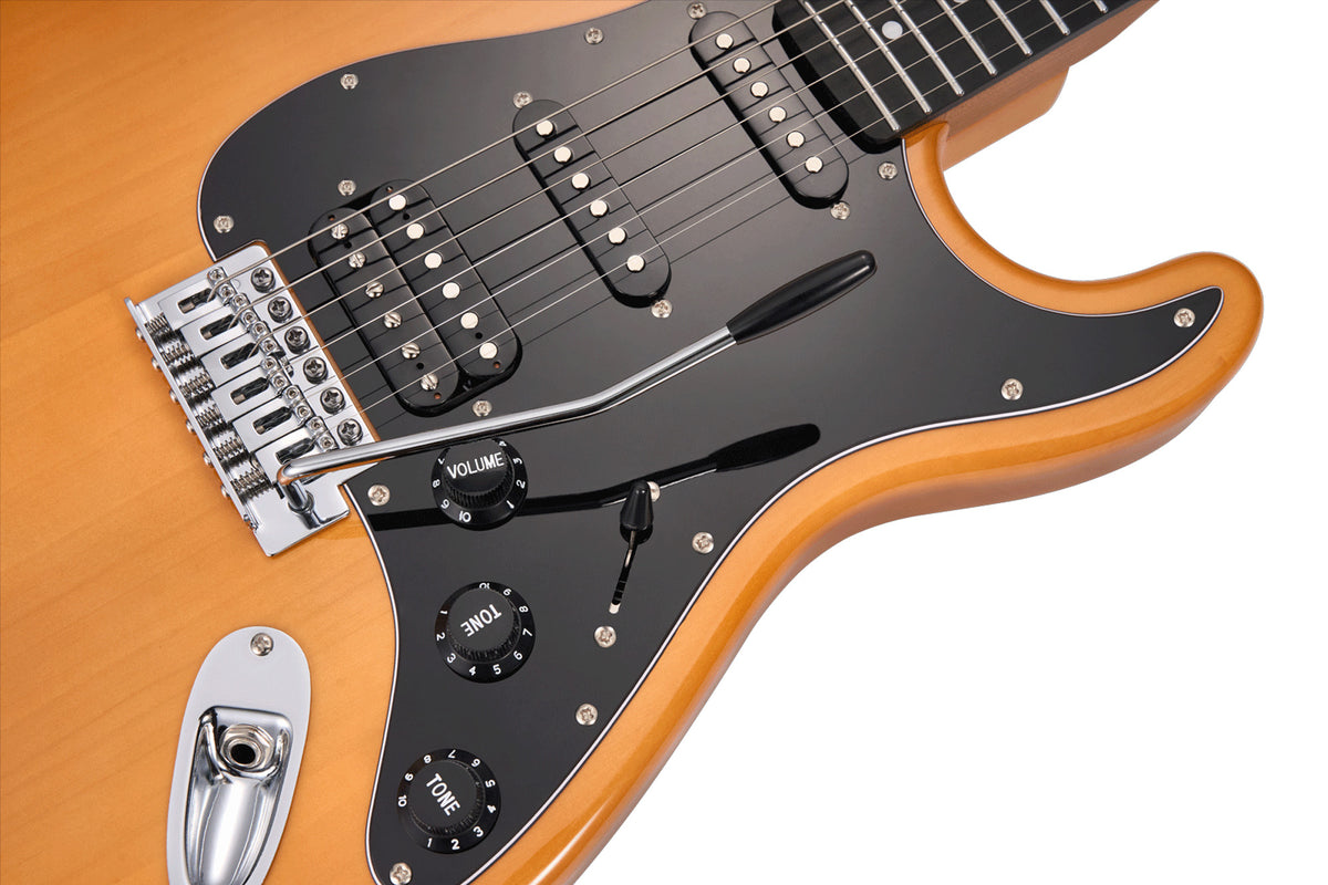 Guitare Mooer Msc10 Elite Naturel Brilla