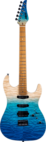 Jet Guitars Js 1000 Transparent Blue
