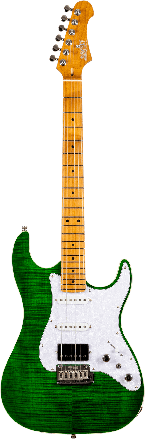 Jet Guitars Js 600 Transparent Green