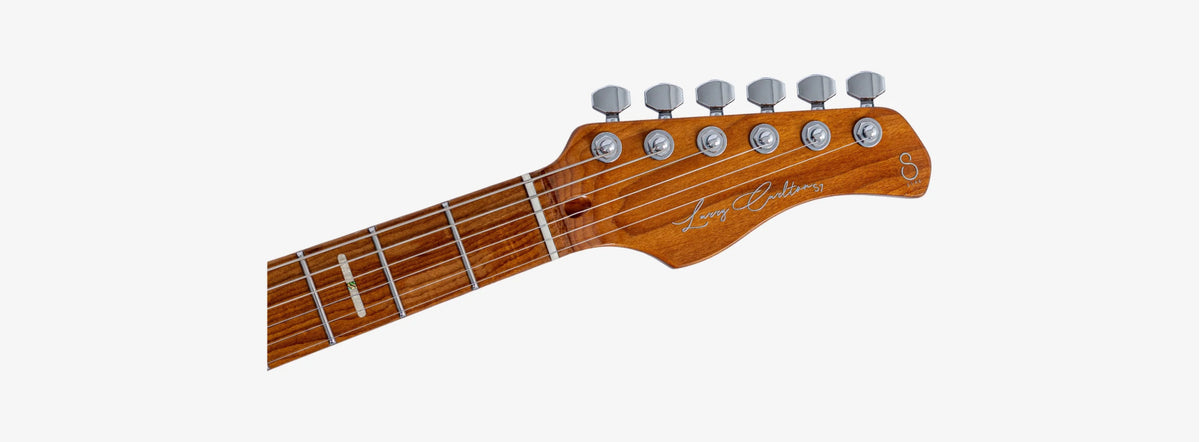 LARRY CARLTON S7 Ash Top Amber Burst 5