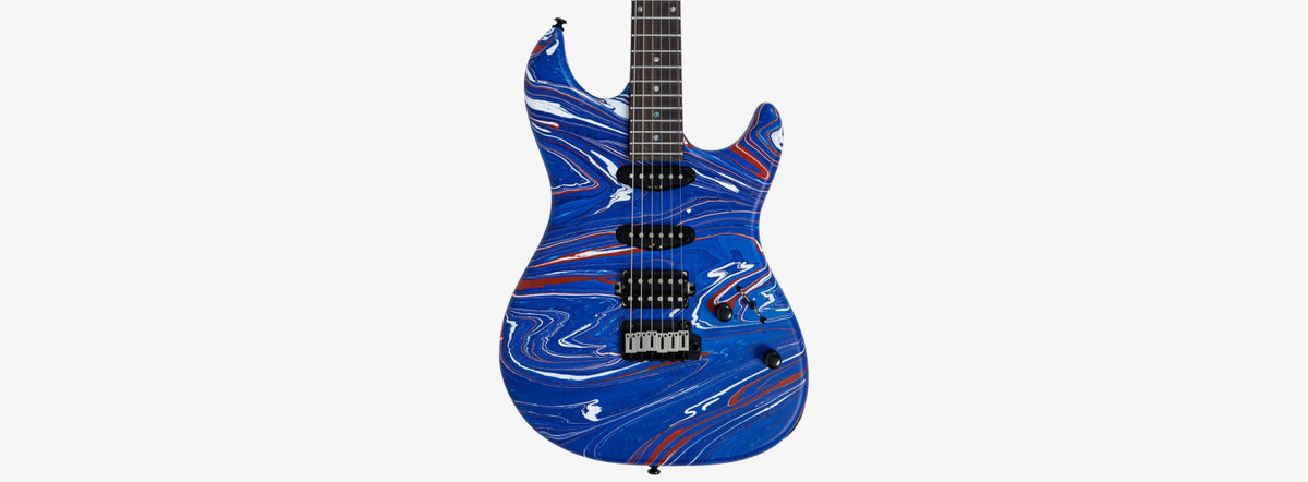LARRY CARLTON S7 SW Blue Swirl 2