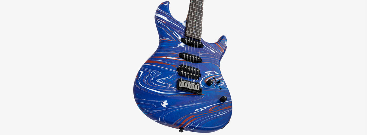 LARRY CARLTON S7 SW Blue Swirl 4