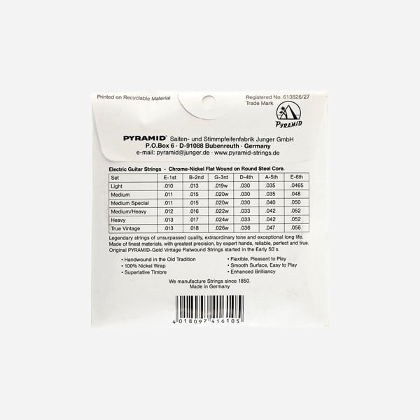 Pyramid Gold Chrome Nickel 11-48 (Filet Plat)