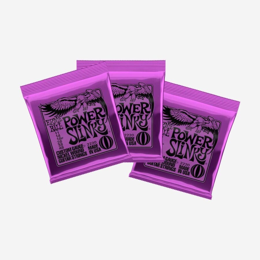 Ernie Ball Power Slinky Pack x3 11-48