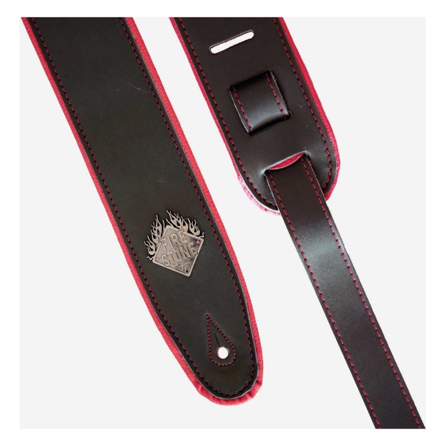 Fire & Stone Luxury Leather Comfort Edition sangle Rouge