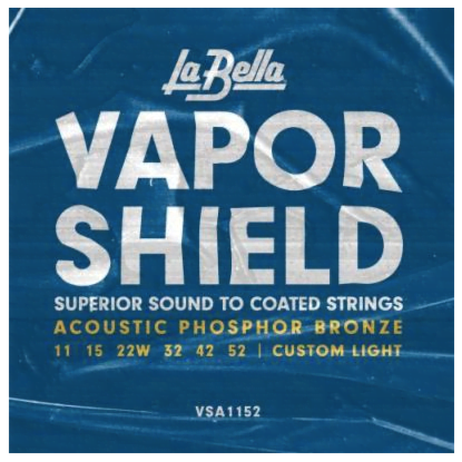 JEU ACOUSTIQUE LA BELLA VAPOR SHIELD CUSTOM 11-52