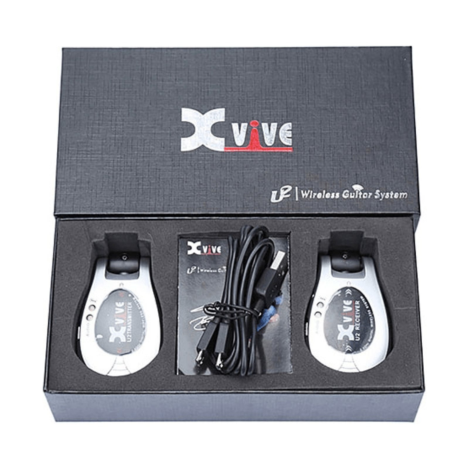 SYSTÈME HF X-VIVE U2 ARGENT XVI-U2 connexion sans fil Guitare/Ampli