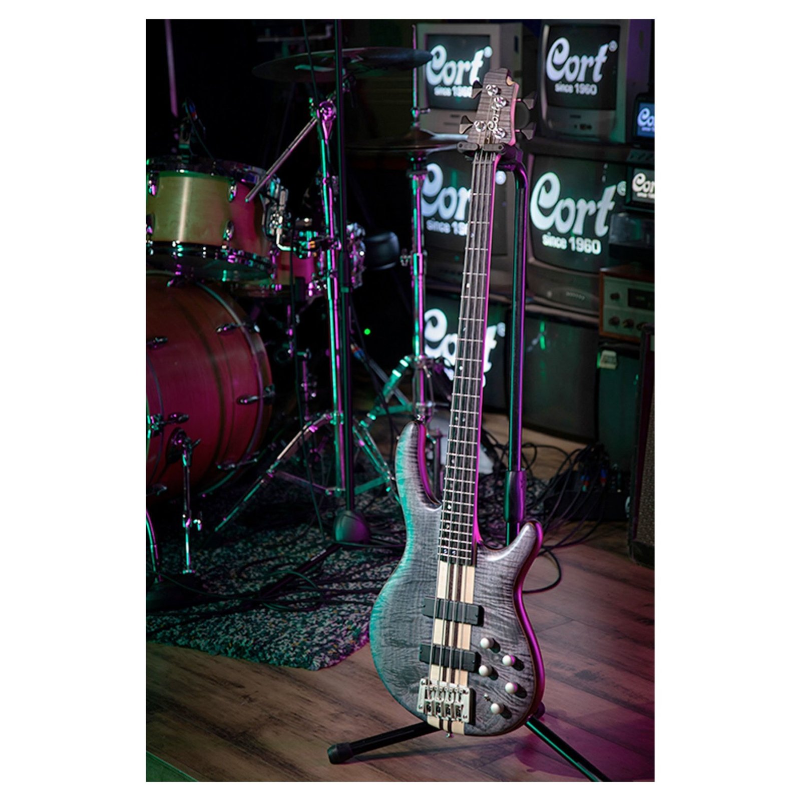 BASSE CORT A4 PLUS FMMH BLEU NOIR