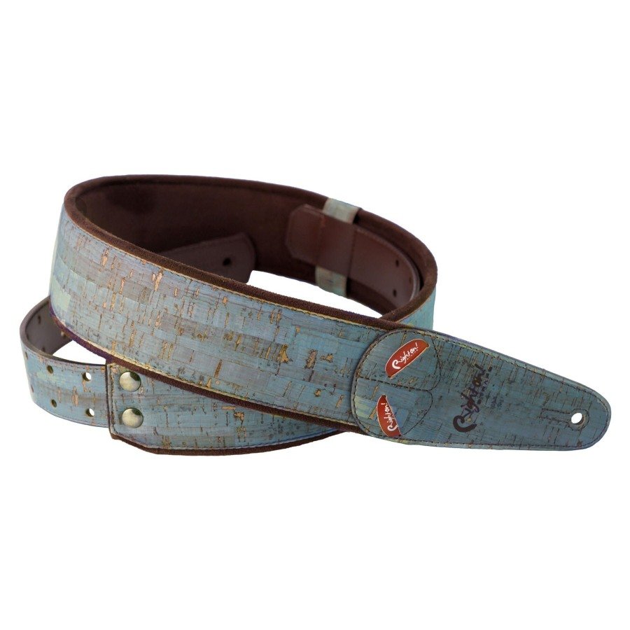 COURROIE VEGAN RIGHTON CORK TEAL