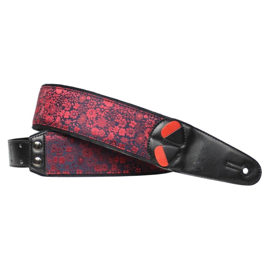 COURROIE VEGAN RIGHTON DAISY ROUGE