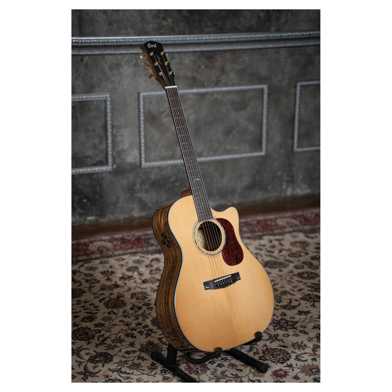 GUITARE CORT GOLD A6 BOCOTE NATUREL