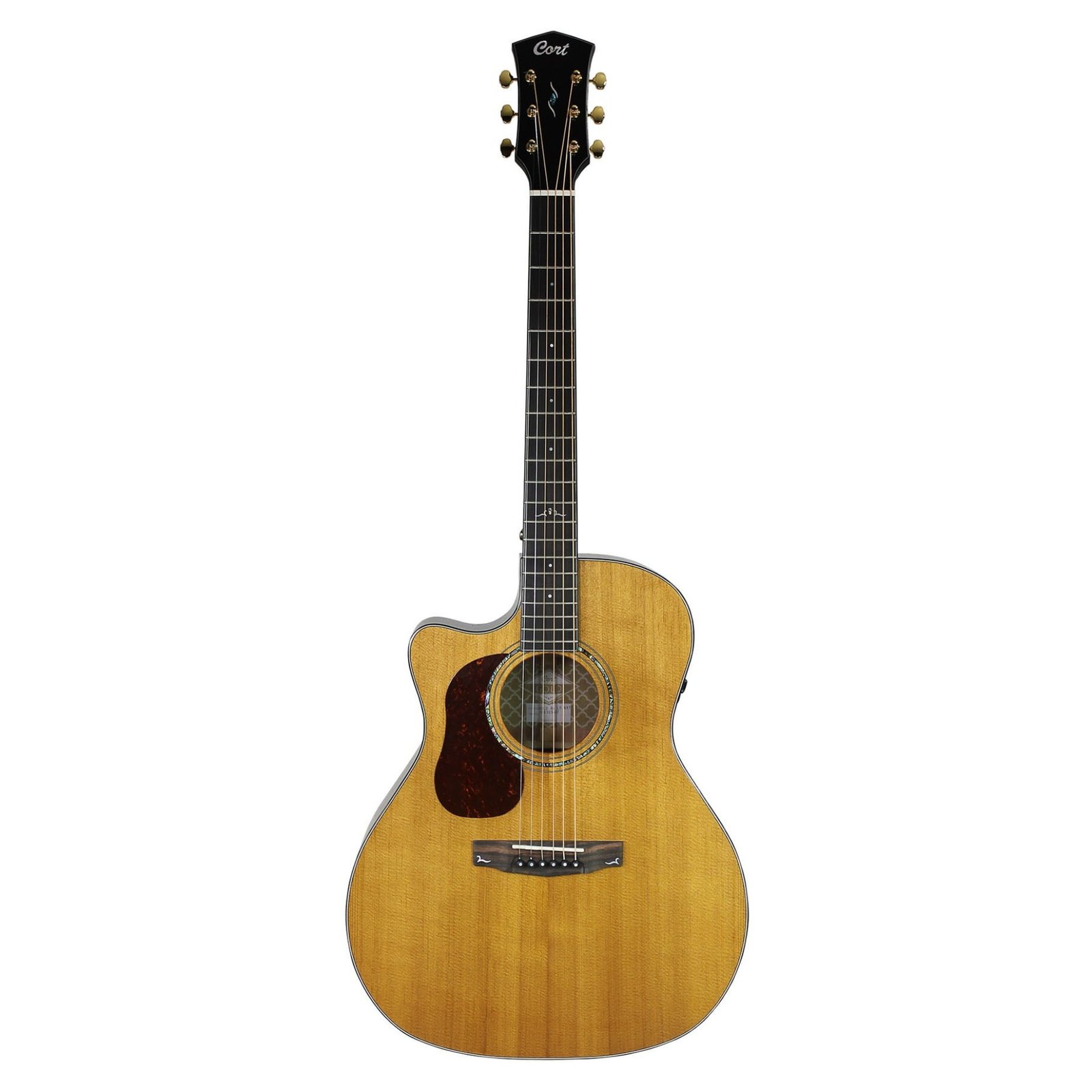 GUITARE CORT GOLD A6 GAUCHER NATUREL BR