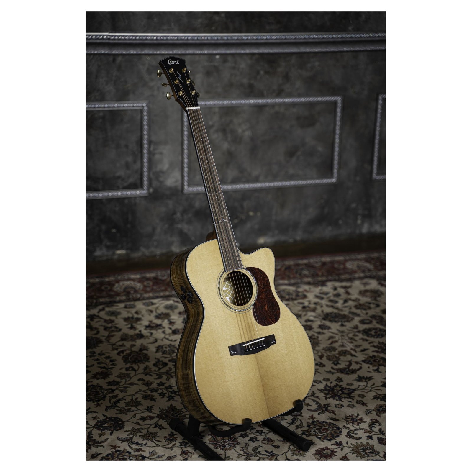 GUITARE CORT GOLD OC6 BOCOTE NATUREL